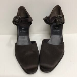 Di Sandro Made in Italy Brown Suede Mid Heel